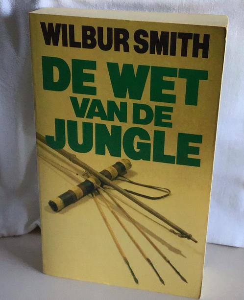 Wilber Smith, De wet van de jungle., Boeken, Avontuur en Actie, Gelezen, Verzenden