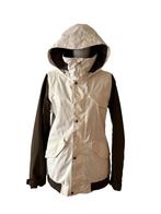 Wit groene Burton jas, Verzenden, Maat 42/44 (L), Jack, Gedragen