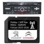 2025-2026 Navigatie update Peugeot / Citroën MyWay/RNEG/WIP, Ophalen of Verzenden, Nieuw, Heel Europa, Update