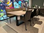 Set van 3 eetkamerstoelen met een eetkamerbank, Huis en Inrichting, Stoelen, Ophalen, Sommelsdijkse haven 19, Overige kleuren