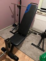 Bankdruk set moet zo snel mogelijk weg, Ophalen of Verzenden, Zo goed als nieuw, Fitnessbank