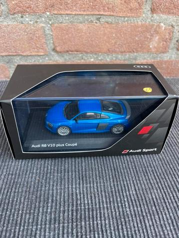 1:43 SCHUCO? AUDI R8 V10 PLUS COUPÉ …… NÚ 35,- !! beschikbaar voor biedingen