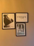 Desenio posters + lijst, Huis en Inrichting, Woonaccessoires | Lijsten, Ophalen of Verzenden, Zo goed als nieuw, Hout, Minder dan 50 cm