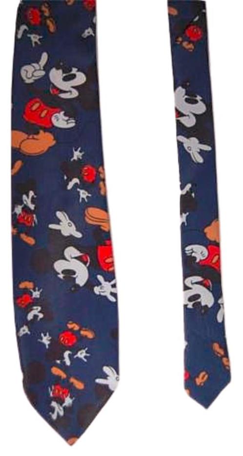 Nieuwe Mickey Mouse zijden stropdas, stropdassen, Kleding | Heren, Stropdassen, Nieuw, Met patroon, Overige kleuren, Verzenden