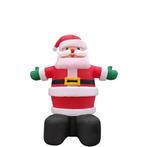 Kerstman  6 meter hoog met blower, Hobby en Vrije tijd, Feestartikelen | Verhuur, Ophalen, Zo goed als nieuw, Kerst of Sinterklaas