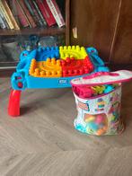 Megablocks bouwtafel en blokken, Ophalen, Gebruikt, Megabloks