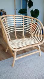 Ikea Buskbo rotan stoel, Huis en Inrichting, Fauteuils, Ophalen, Zo goed als nieuw, Minder dan 50 cm