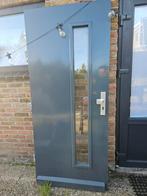 Buitendeur met glas, Gebruikt, 80 tot 100 cm, Glas, Ophalen of Verzenden