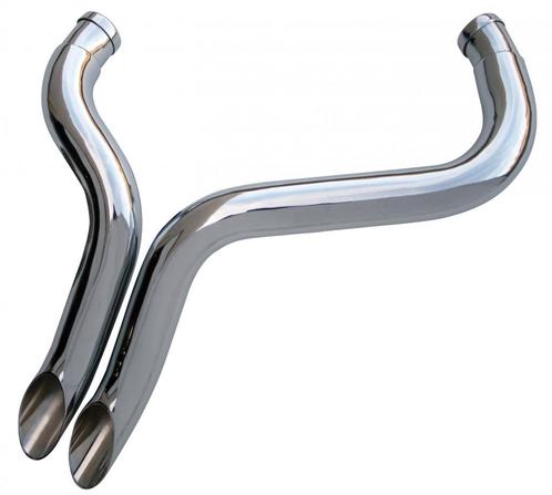 Uitlaat drag pipes chroom Softail Sportster Dyna Touring, Motoren, Onderdelen | Harley-Davidson, Nieuw, Ophalen of Verzenden