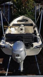 Amigo 390 uit 2018, Watersport en Boten, Benzine, Buitenboordmotor, Polyester, Gebruikt