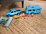Playmobil auto met caravan 9502, Kinderen en Baby's, Speelgoed | Playmobil, Ophalen of Verzenden, Zo goed als nieuw
