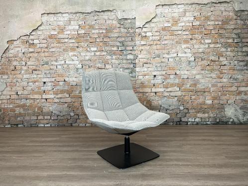 Walter Knoll Jehs+Laub Swivel Lounge Chair bij TheReSales, Huis en Inrichting, Fauteuils, Zo goed als nieuw, Metaal, Stof, 75 tot 100 cm