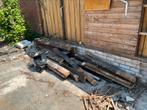 GRATIS Brandhout / of alleen de balken, Tuin en Terras, Haardhout, Minder dan 3 m³, Ophalen, Overige houtsoorten, Blokken