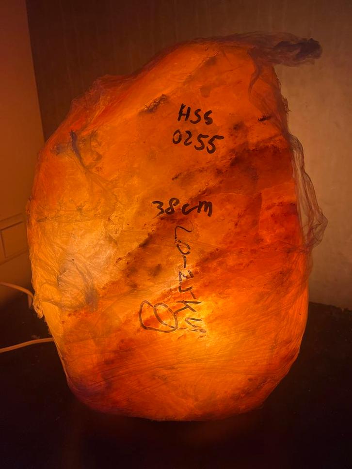 XXL Himalaya Zoutlamp - Luchtzuivering & Sfeer, Huis en Inrichting, Lampen | Tafellampen, Nieuw, Minder dan 50 cm, Overige materialen