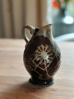 Prachtige tinnen kruik met de juiste patina 18 cm, Antiek en Kunst, Antiek | Vazen, Ophalen of Verzenden