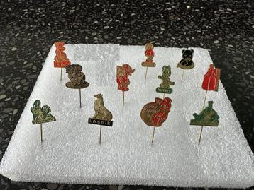 Speldjes spelden speld strip en Disney figuren.    beschikbaar voor biedingen