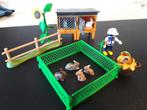 Playmobil verzorgingsplaats met konijnen 5123, Ophalen of Verzenden, Zo goed als nieuw, Complete set