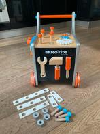 Janod - Magnetische Doe-Het-Zelf loopwagen Brico'Kids, Kinderen en Baby's, Speelgoed | Houten speelgoed, Gebruikt, Ophalen