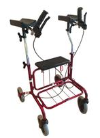 Rebel RA met zitje en onderarm steunen (Armschaal rollator), Diversen, Rollators, Ophalen, Opvouwbaar, Gebruikt