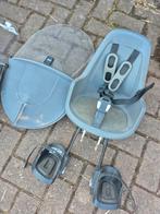 Bobike Urban fietsstoeltje + windscherm, Ophalen, Gebruikt