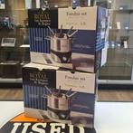 Royal van Kempen & Begeer Fondue Set - Nieuw, Witgoed en Apparatuur, Gourmetstellen, Royal van Kempen, Nieuw, Support@royalvankempen.com