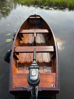 Authentieke Sloep met Elektromotor. Strak in de lak!, Watersport en Boten, Ophalen, Gebruikt, Tot 10 pk, Elektrisch