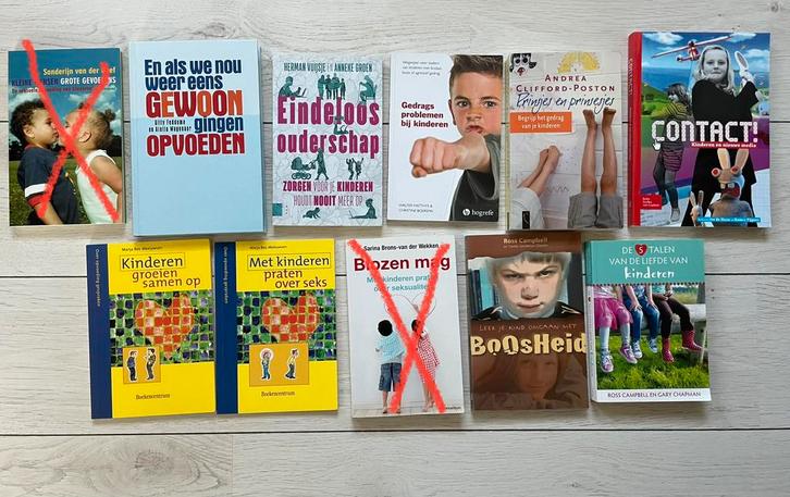 Boeken over opvoeding, Boeken, Zwangerschap en Opvoeding, Gelezen, Opvoeding 6 tot 10 jaar, Ophalen of Verzenden