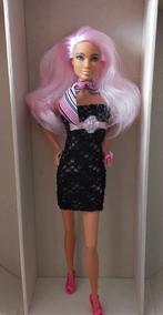 Barbie Ooak Original Design in Pink, Ophalen of Verzenden, Zo goed als nieuw
