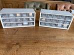 2 metalen opbergkastjes van HEMA/hobbyspulletjes, schroeven, Ophalen of Verzenden, Gebruikt