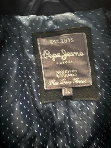 Pepe Jeans Stoffen Jas - Maat L tussenjas beschikbaar voor biedingen