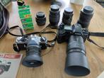 Sigma & Pentax Camera met Lenzen + Fotorolletjes, Ophalen of Verzenden, Gebruikt, Spiegelreflex, Pentax