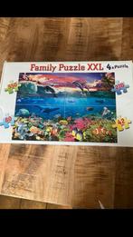 Familie puzzel xxl, Ophalen of Verzenden, Minder dan 500 stukjes, Zo goed als nieuw