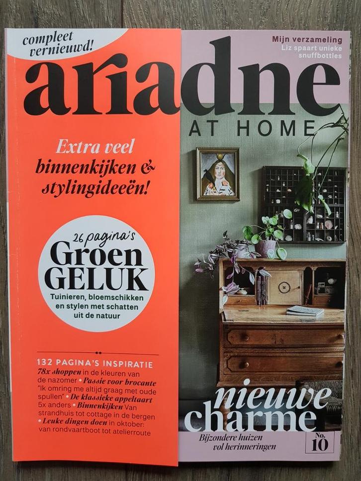 Tijdschrift Ariadne at Home -- nr. 10 - 2024 --, Boeken, Tijdschriften en Kranten, Zo goed als nieuw, Overige typen, Ophalen of Verzenden