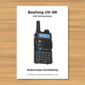Baofeng UV-5R portofoon met Nederlandse handleiding beschikbaar voor biedingen