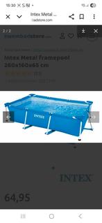 Zwembad intex, Compleet met extra's, Minder dan 80 cm, Rond, Ophalen of Verzenden, Zo goed als nieuw