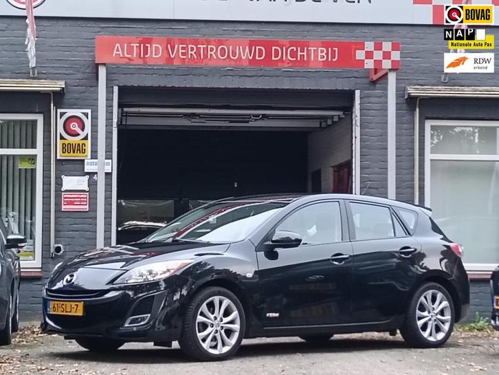 Mazda 3 1.6 GT-M Line, Airco, Cruise Contr. Nav, Trekhaak, R, Auto's, Mazda, Bedrijf, Te koop, ABS, Airbags, Airconditioning, Boordcomputer