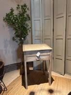 Lessenaar bijzettafel brocante antiek landelijk, Ophalen