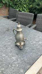 Zuiver tinnen koffie/thee kan set, Antiek en Kunst, Antiek | Tin, Ophalen of Verzenden