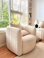 Boucle teddy fauteuil stoel, Huis en Inrichting, 75 tot 100 cm, Stof, Ophalen of Verzenden, 75 tot 100 cm