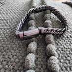 Stalen schakelarmband, Ophalen of Verzenden, Zo goed als nieuw, Zilver, Staal