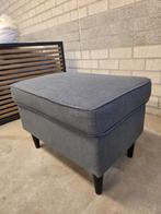Voetenbank Strandmon donkergrijs, Ophalen, Zo goed als nieuw, Rechthoekig, Minder dan 50 cm