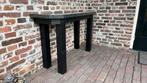 Side table zwart, Ophalen, Gebruikt, 100 tot 150 cm, 25 tot 50 cm
