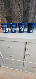 4x Blue Band bekers, Huis en Inrichting, Keuken | Servies, Ophalen, Overige typen, Nieuw, Overige stijlen