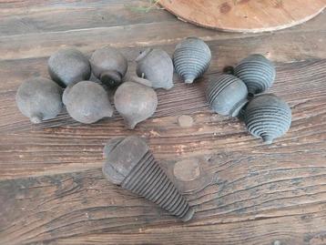 Oude Houten Ballen - Decoratief beschikbaar voor biedingen