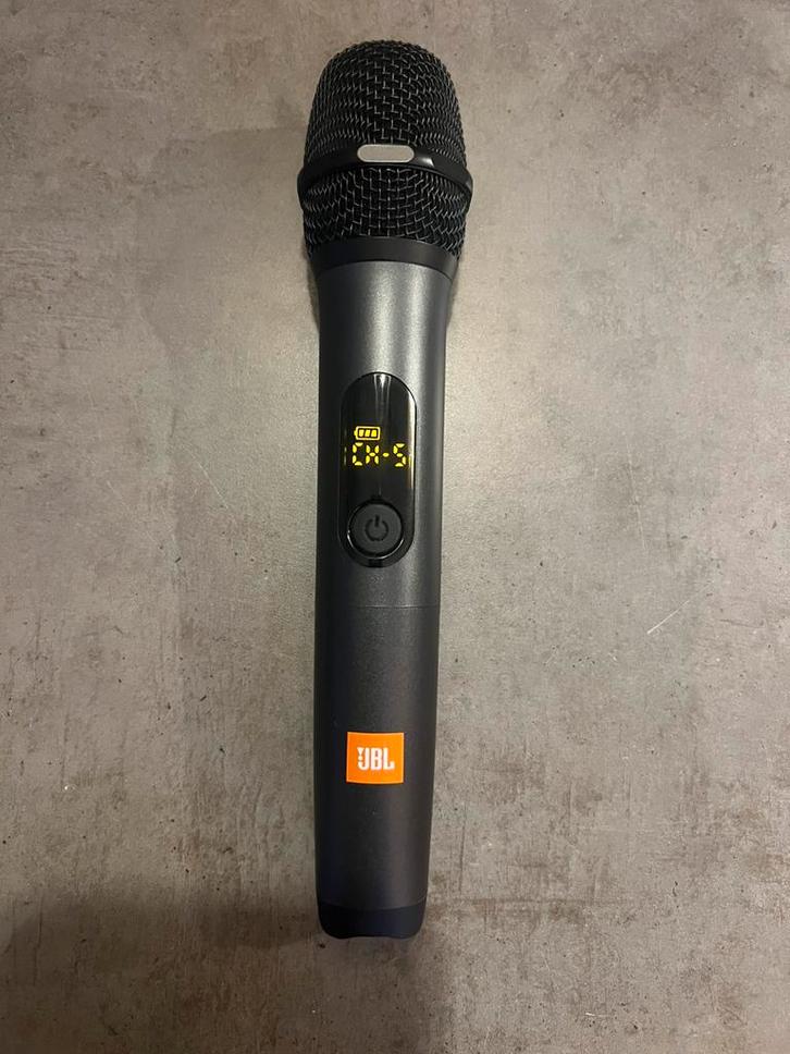 JBL wireless microfoon tbv Partybox, Muziek en Instrumenten, Microfoons, Zo goed als nieuw, Zangmicrofoon, Draadloos, Ophalen of Verzenden