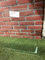Partij kleine glasplaten gehard glas, Doe-het-zelf en Verbouw, Glas en Ramen, Ophalen, Zo goed als nieuw, Glasplaat, 160 cm of meer