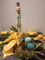 Te koop leuke PAASHAAS echt porselein op paasschaal nieuwst!, Ophalen of Verzenden, Nieuw