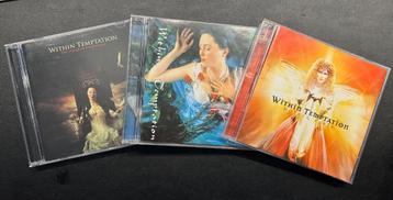 WITHIN TEMPTATION - Verzameling van 3 albums (4 CDs) beschikbaar voor biedingen