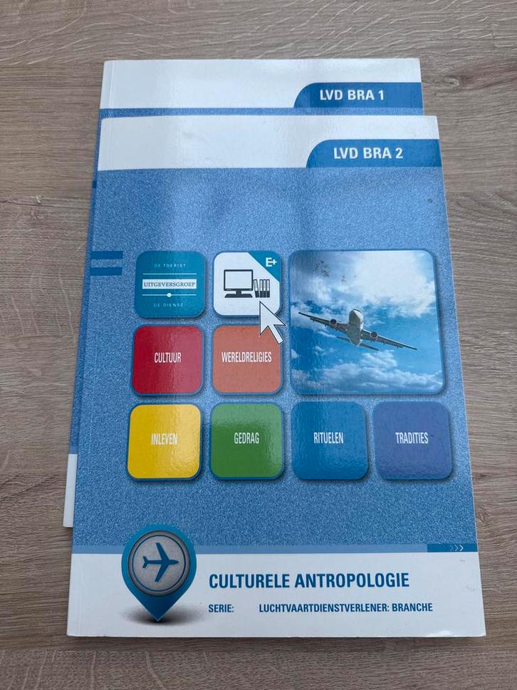 Culturele Antropologie LVD BRA 1 & 2, Boeken, Studieboeken en Cursussen, Zo goed als nieuw, MBO, Ophalen of Verzenden