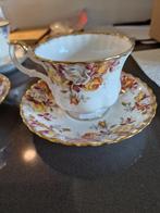 Royal Albert Lenora kop en schotel, Antiek en Kunst, Antiek | Servies los, Ophalen